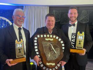 The winners on the left Johan Whiteman and on the right Quintin Kruger